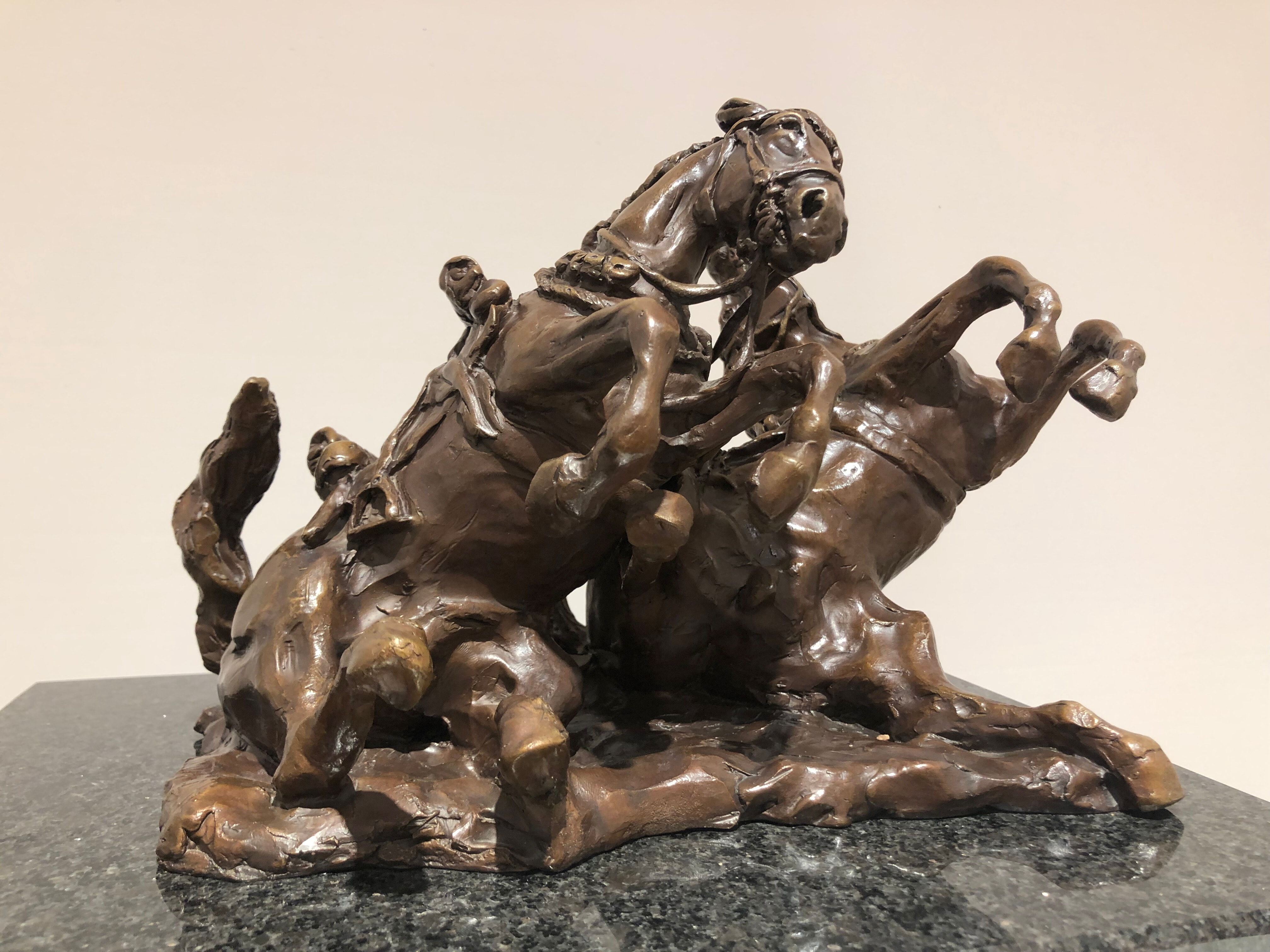 Judith Leman_Empty Saddles at Gunfire, WWI_Sculpture Winner 2022