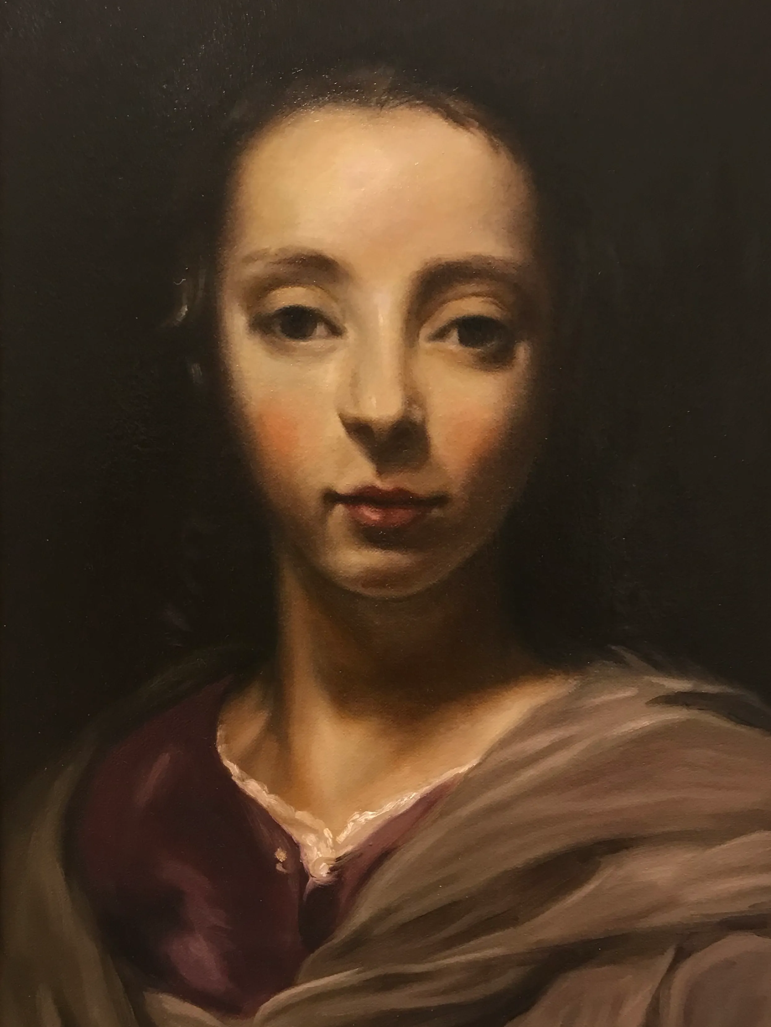 Andy Comisso_Master Copy of Jacob Van Oost, Portrait of a Young Girl_Best in Show