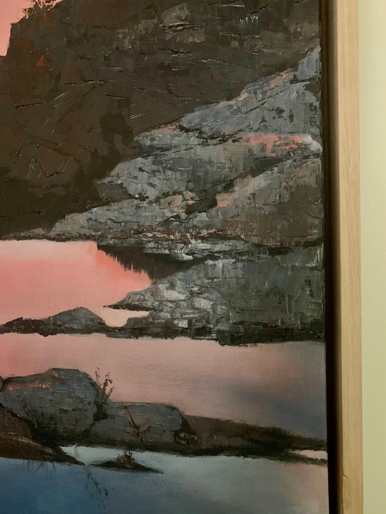 Marg Picken 'Joffre Gorge at Sunset - Karijini NP' detail photo.jpg