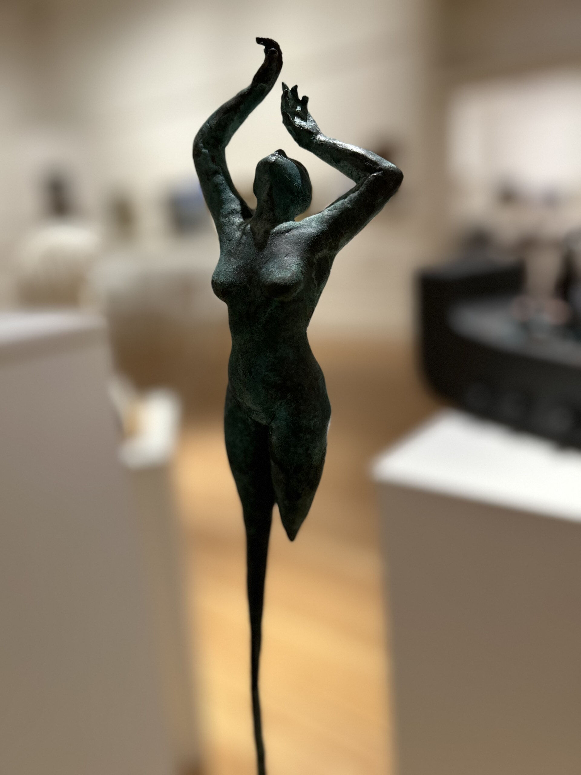 Sculpture Winner_D'Arcy Rouillard, Ascending, Bronze, $3000, #116