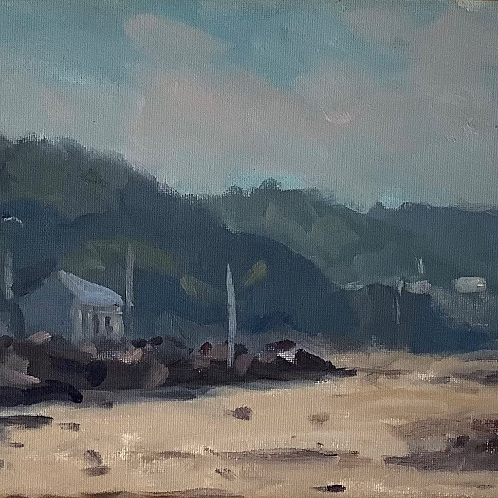 Afternoon Light, Walkerville Oil On Canvas Board, w43xh36 (1)