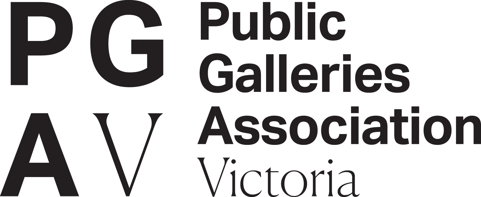PGAV Black Logo