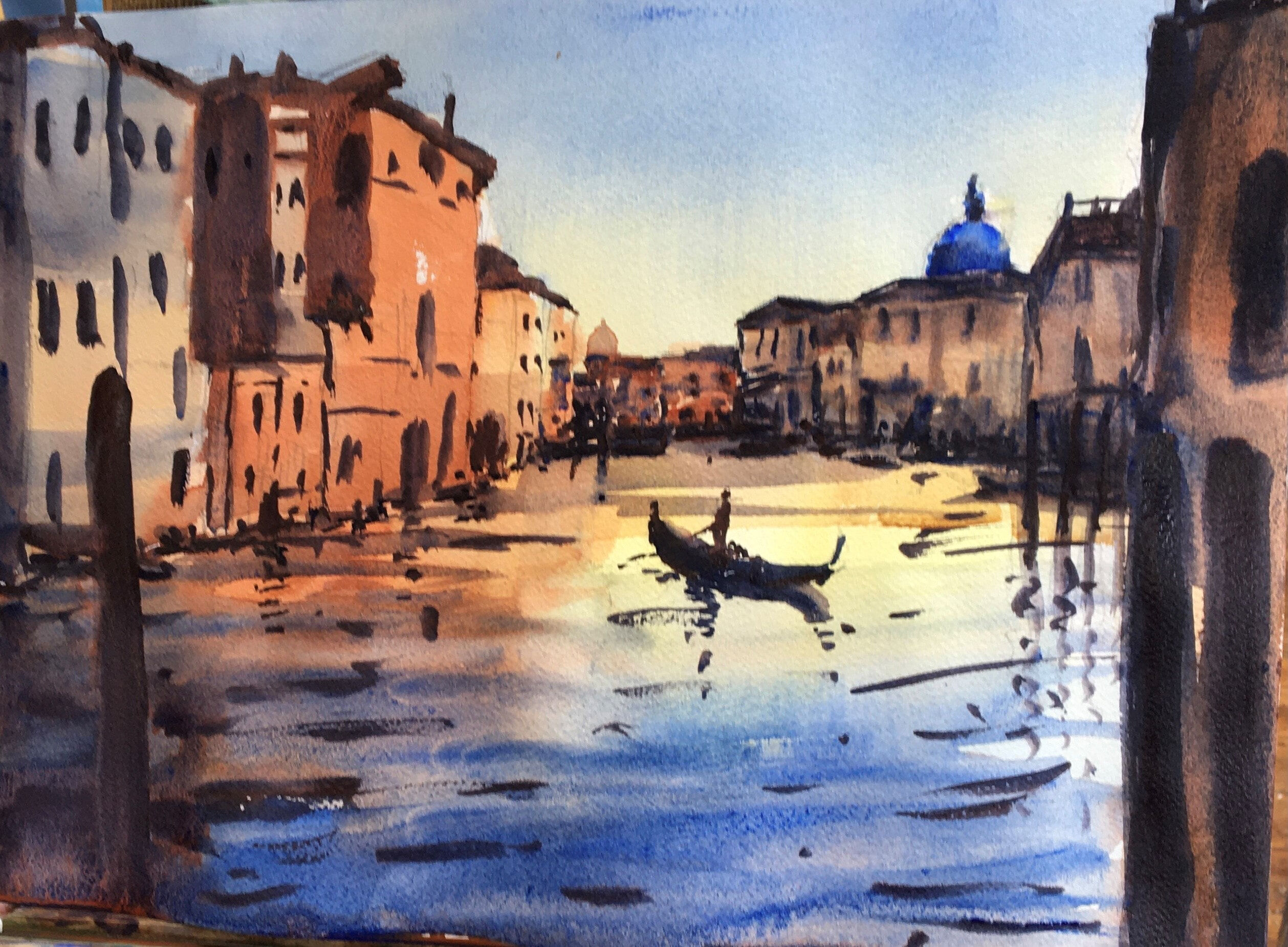 Main Canal - Venice 40cm x 18cm  $700