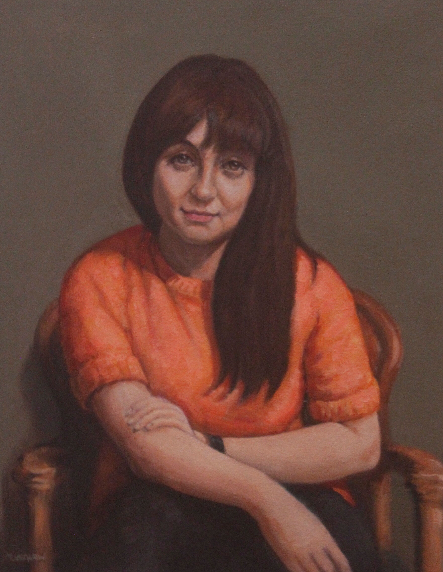 31b_Moira Laidlaw_Portrait of a Young Maltese Girl_Oil on Canvas