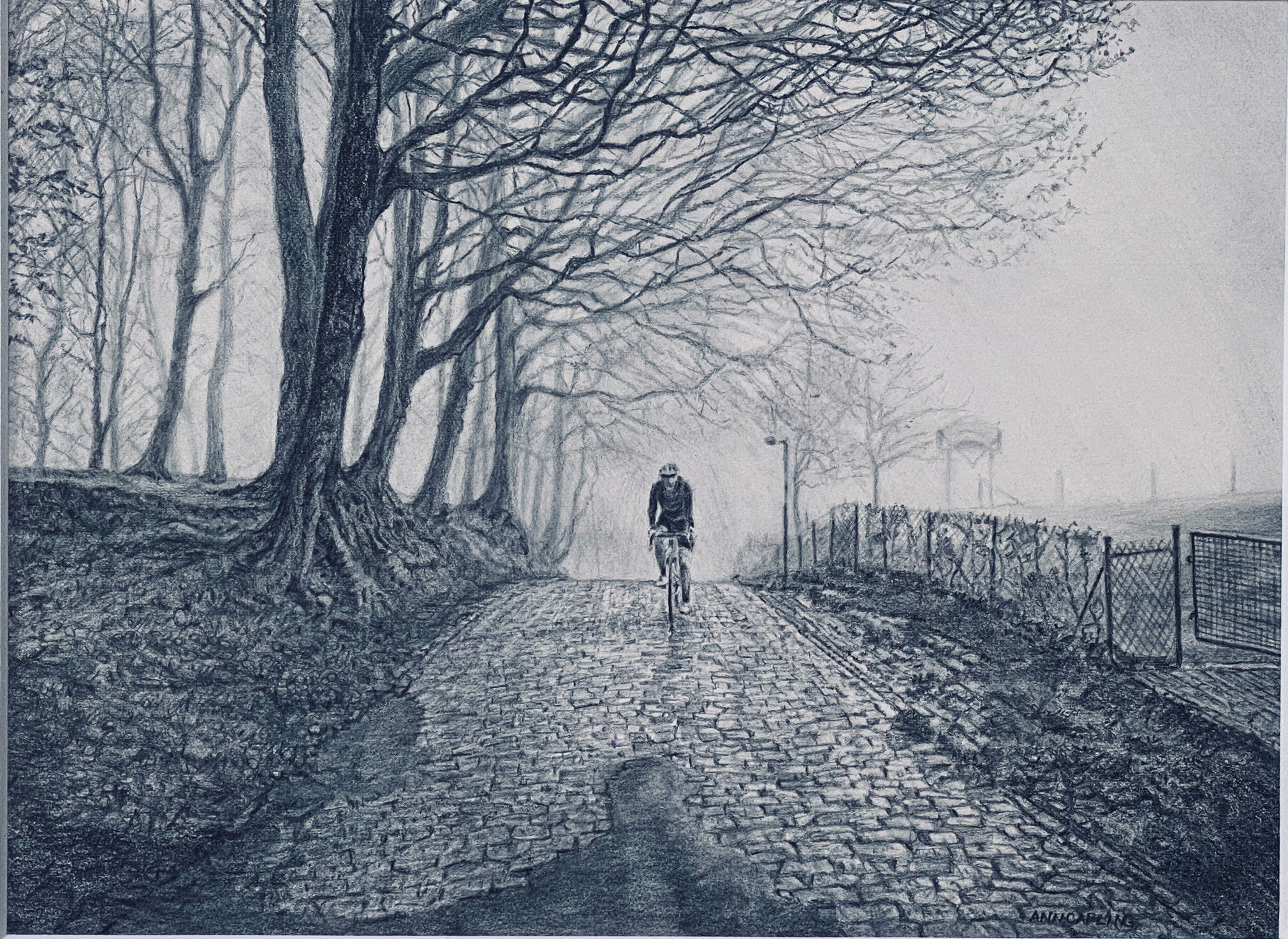 Ann Capling_Winter Ride in Flanders