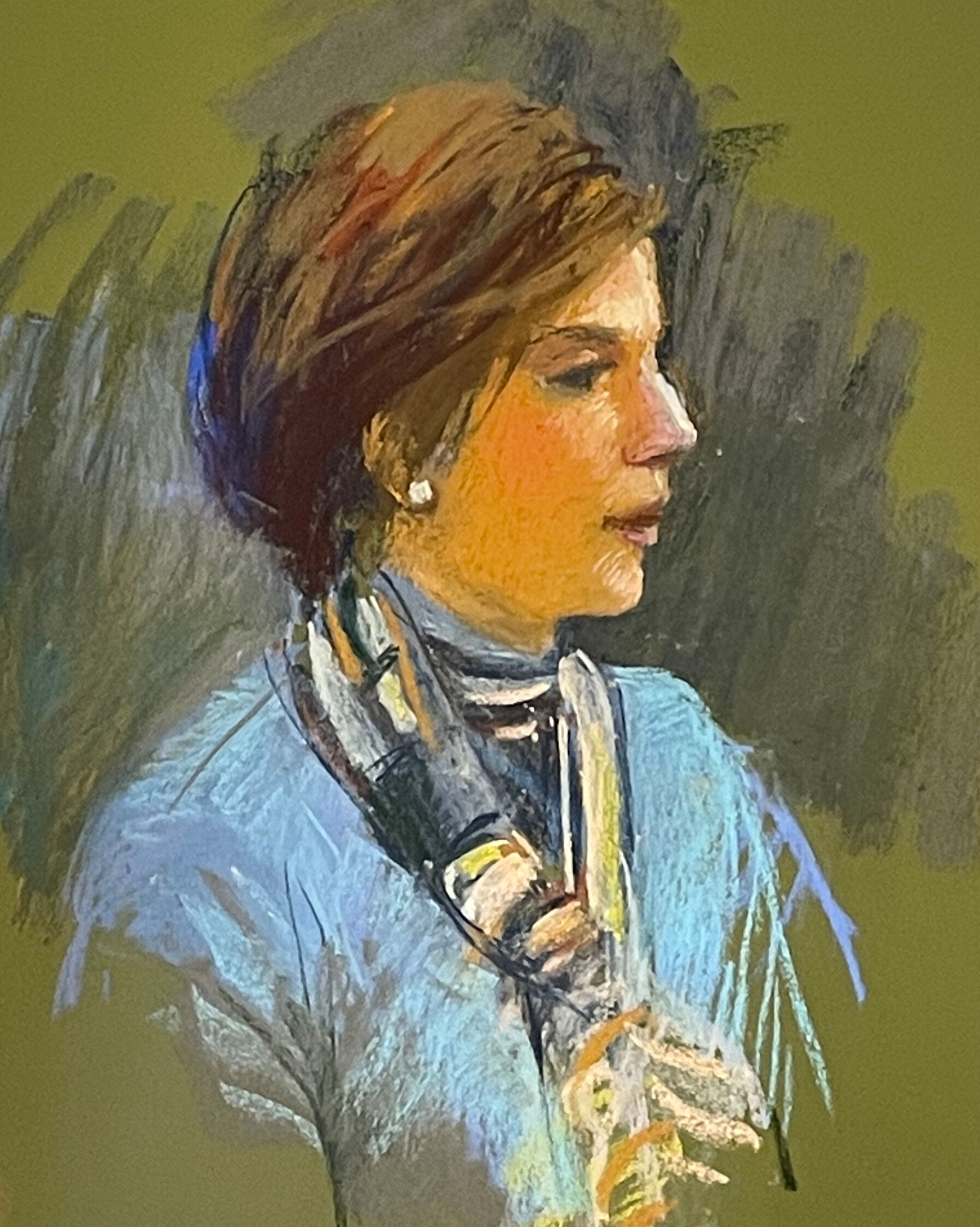 Portrait by Barbara McManus