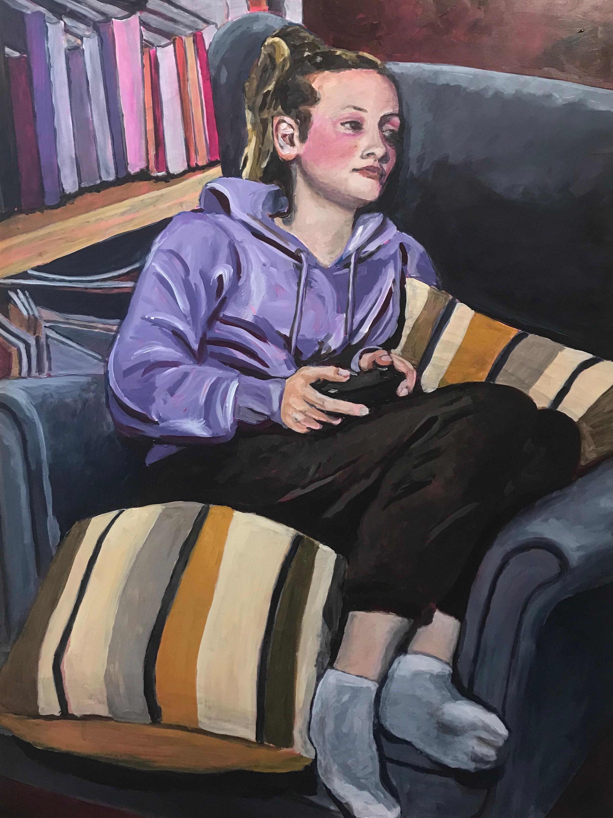 Gamer Girl by Phill Roberts-Norma Bull Winner 2023