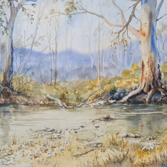 King Valley by Wilma Green_Watercolour