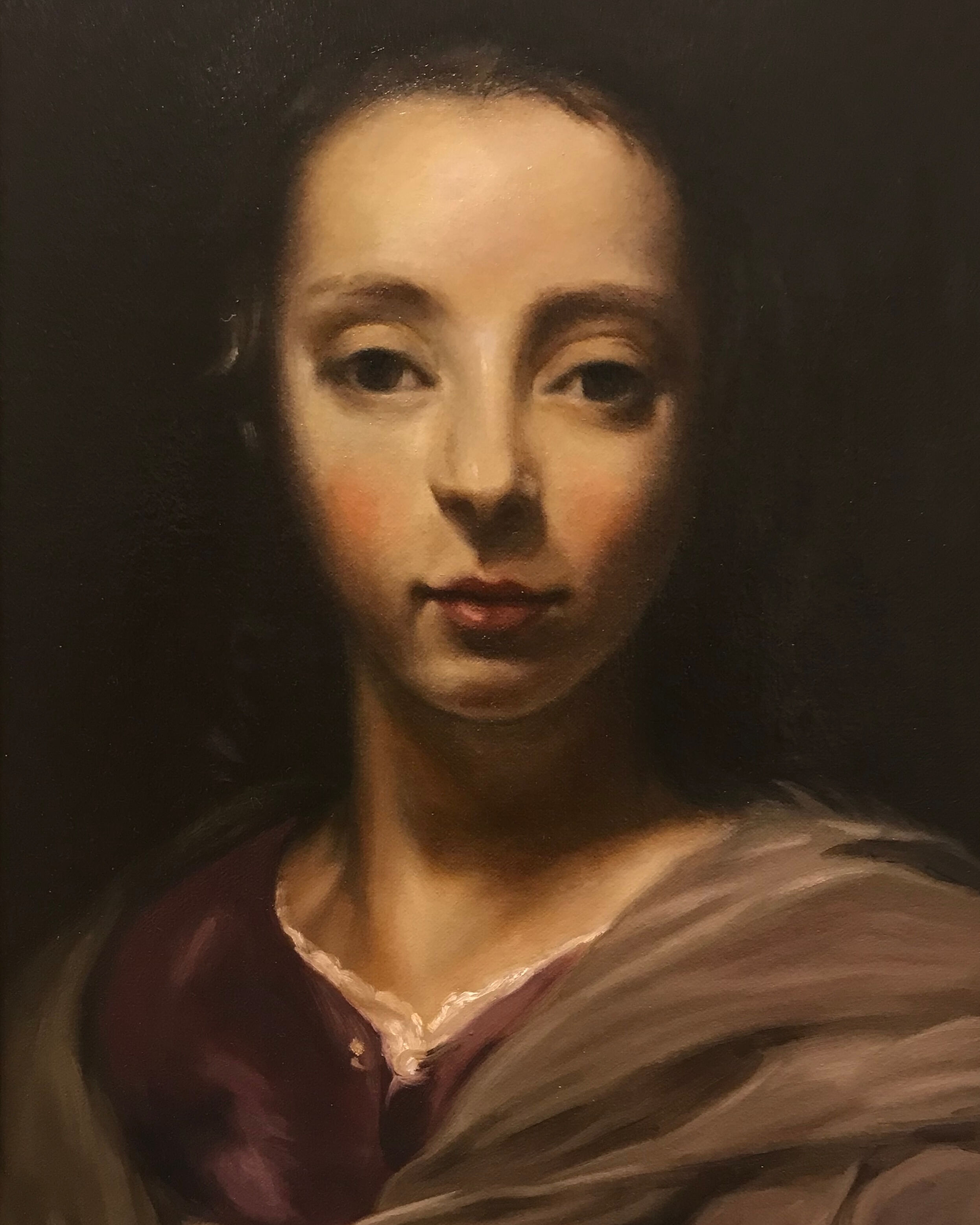 Andy Comisso_Master Copy of Jacob Van Oost, Portrait of a Young Girl_Best in Show