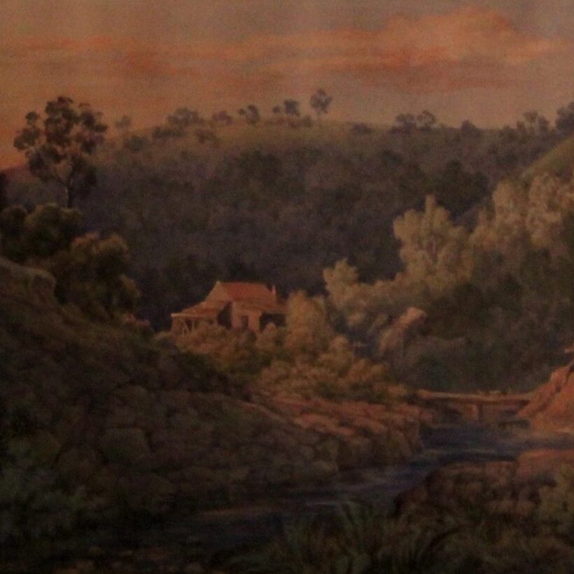 Daylesford 1885 by Elizabeth Parsons