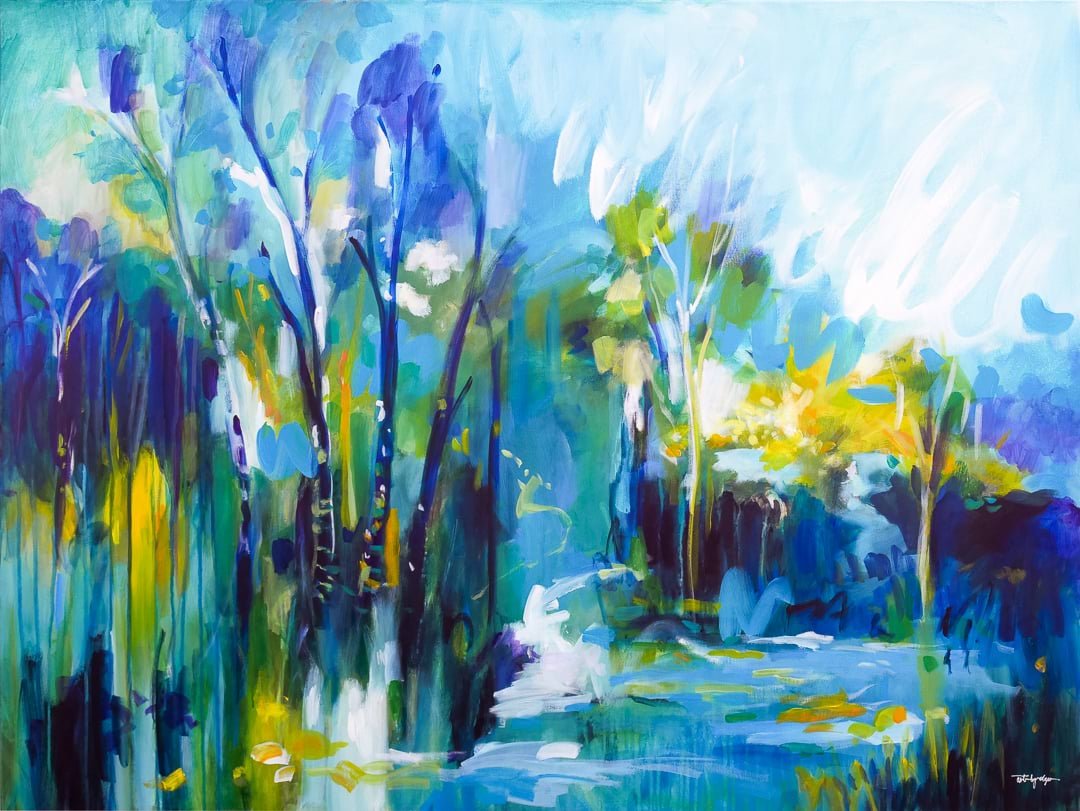 Blue Landscape