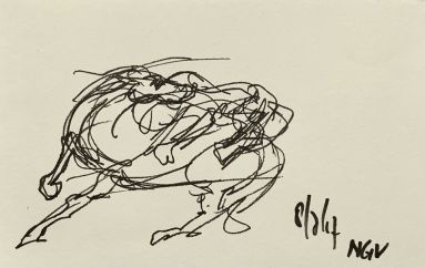 HansVanWeerd_Lion Attacking  A Horse After G. Stubbs