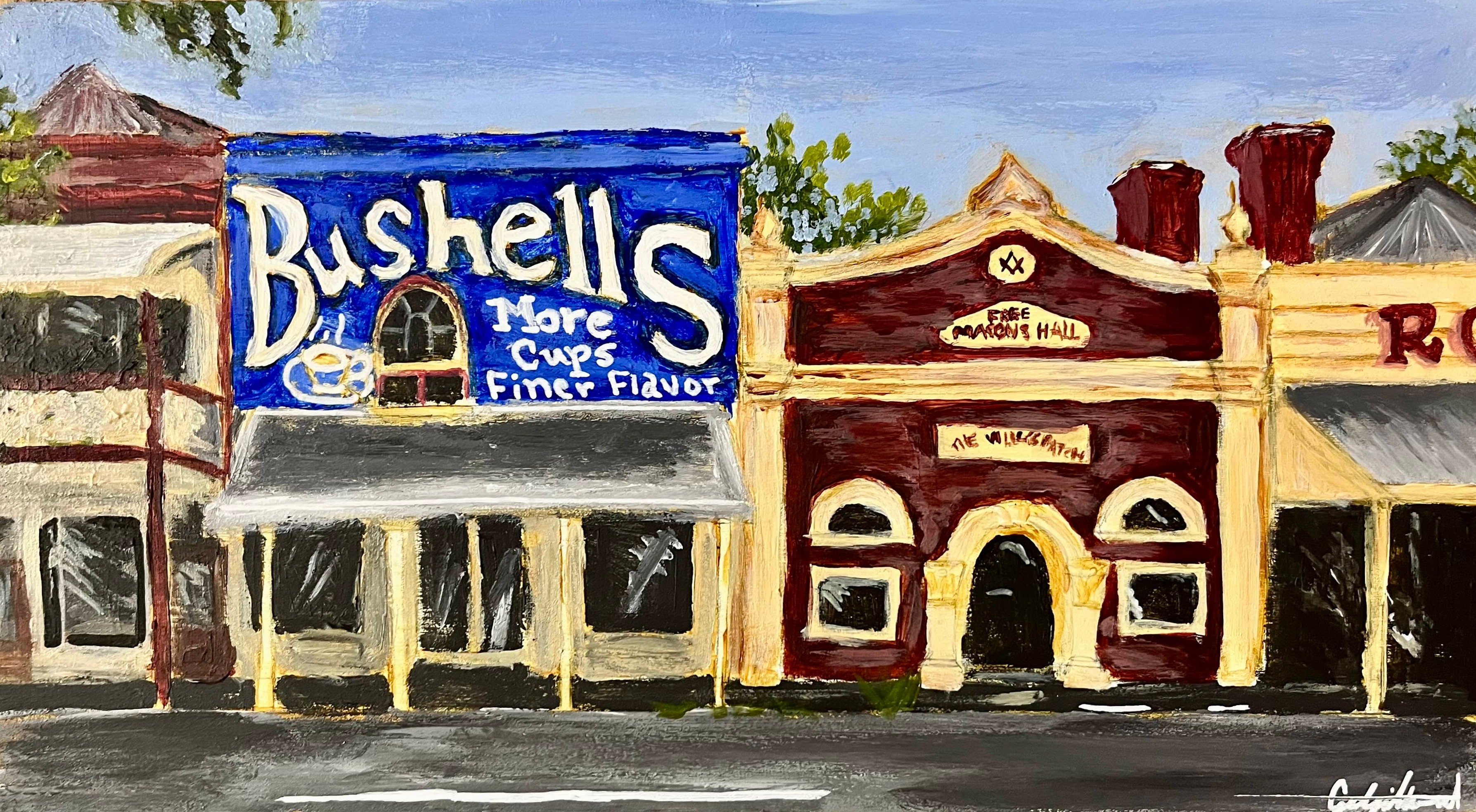 Bushells Building in Maldon