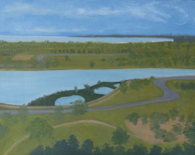 Lihong_Albert Park 40x50cm Oil on Canvas